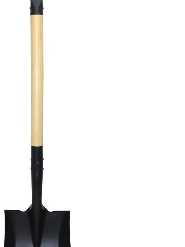 Square Shovel, Shovels for Digging with D-Handle, Overall 41-Inch Long Garden Shovel, Transfer Shovel, Snow Shovel for Car, Garden Tools