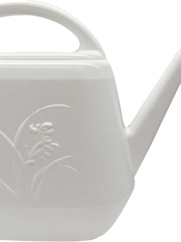Watering Can for Home Garden - White Color - 1/2 Gallon