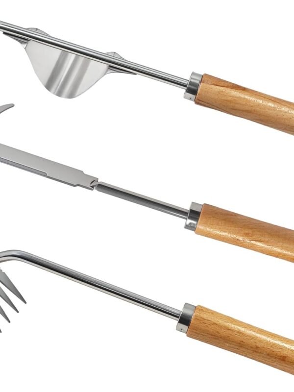 3-Pack Weeding Tool Set, Portable Garden Weeder, Ideal for Garden Weeding, Transplanting, and Digging, Features Comfortable Handle, Durable Gardening Tools, Suitable for All Ages