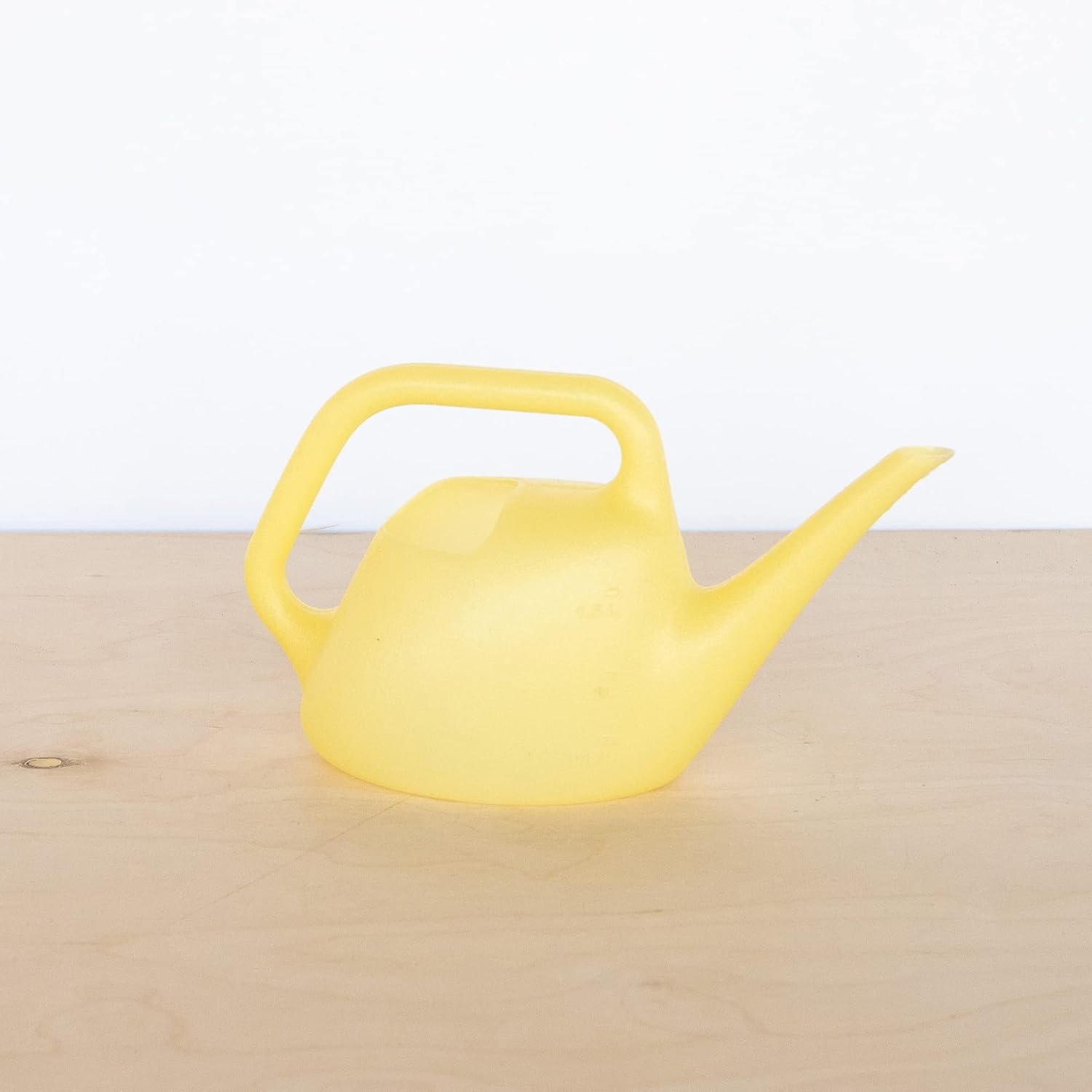 Translucent Watering Can: 1.5 Liter - Goldfinch Yellow - 4 Gallon Capacity, Easy to See Water Level, Loop Handle, Durable Resin, for Indoor and Outdoor Use, Gardening - Image 2