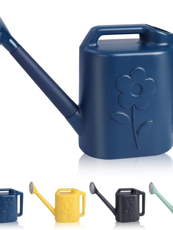 Watering Can for Indoor Plants，with Removable Long Spout and Stainless Steel Shower Head，Flower Watering Can 90oz,2.8L