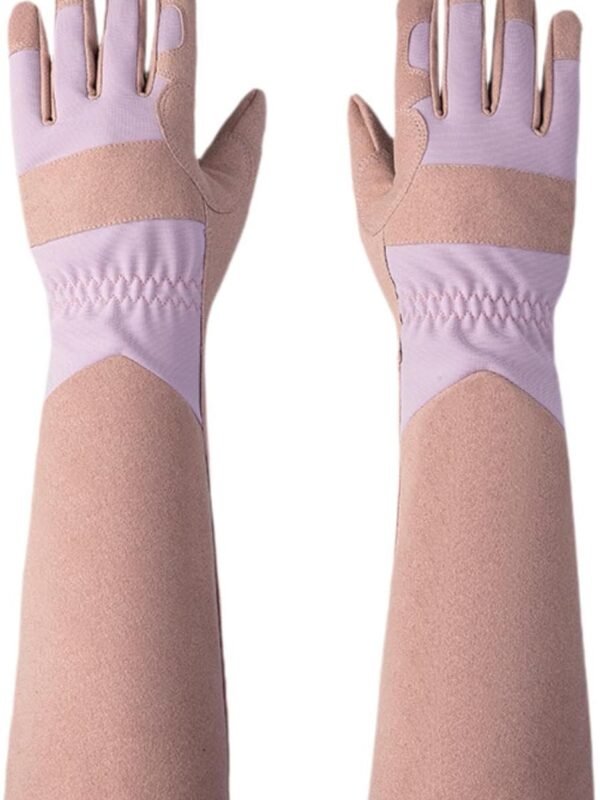 45cm Rose Pruning Women Garden Gloves Breathable Work Gloves Versatile for Transportation, Automobile Lightweight