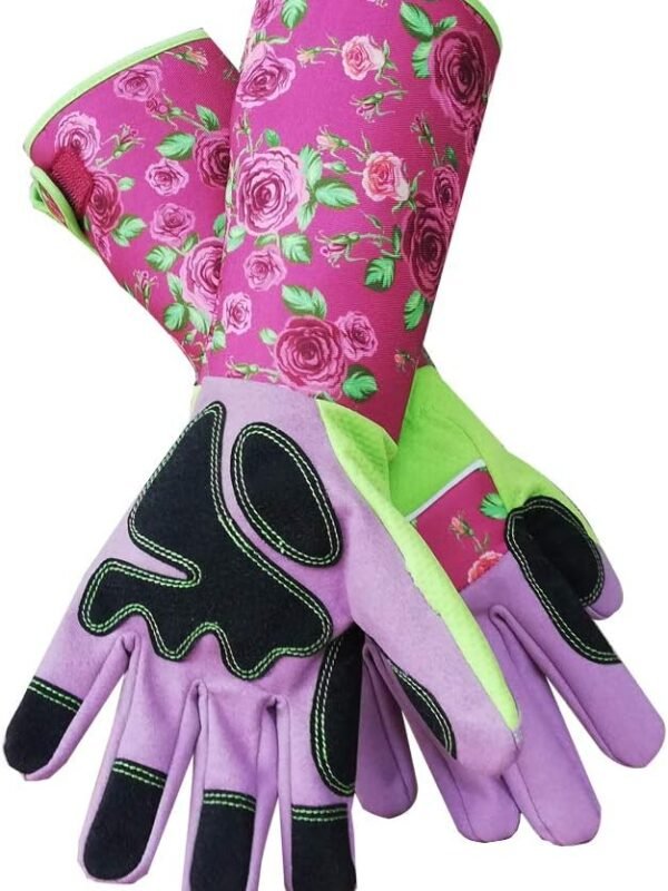 Ruibo Rose Pruning Gardening Gloves Thorn Proof/Puncture Resistant Long Garden Gloves Protect Hands and Arms for Women