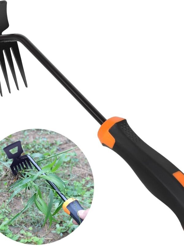 Weed Remover Tool,Portable Garden Weeder Tool,Gardening Weeding Tools,Manganese Steel Weeding Tools,for Hand Weeder for Vegetable Gardening Backyard Farm Planting & Uprooting Weeding Tool
